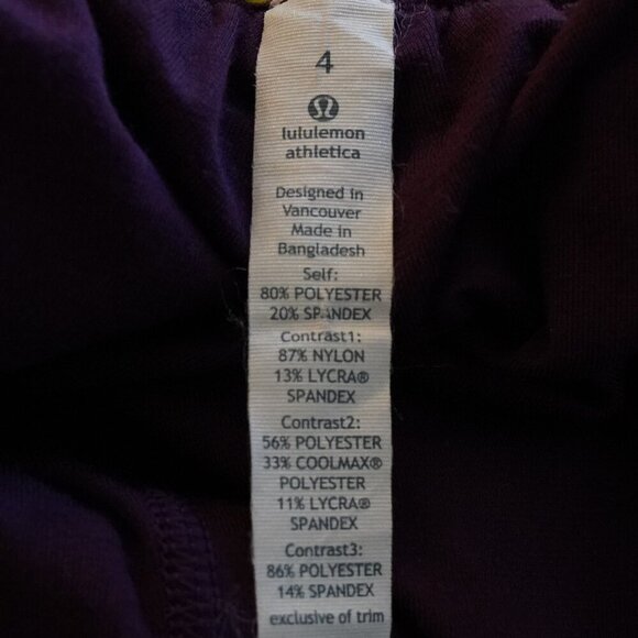 Lululemon, Track to Reality Jogger Pants, Black, Plum, Split Pea, Purple - Picture 7 of 7